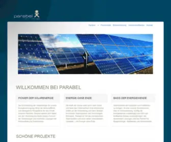 Parabel-Solar.de(Parabel GmbH) Screenshot