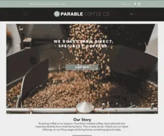 Parablecoffeeco.com(Parable Coffee Co) Screenshot