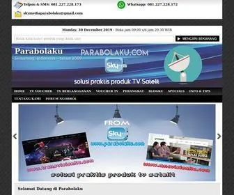 Parabolaku.com(Skymedia Parabolaku) Screenshot