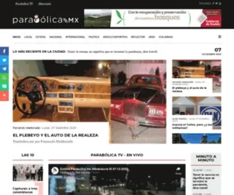 Parabolica.mx(Noticias) Screenshot