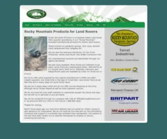 Parabolicsprings.com(Rocky Mountain Products) Screenshot