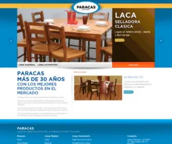 Paracas.com.pe(Paracas Profesional) Screenshot