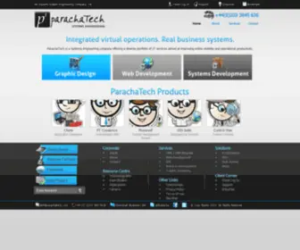 Parachatech.com(Systems Engineering) Screenshot