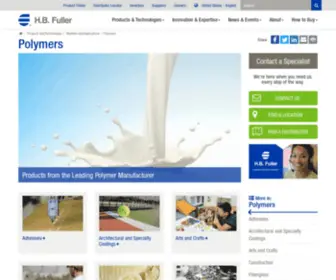 Parachem.com(Polymer Products) Screenshot