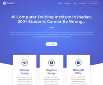 Parachictacademy.com.ng(Computer Training) Screenshot