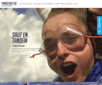 Parachute.be(Saut en parachute en Belgique) Screenshot