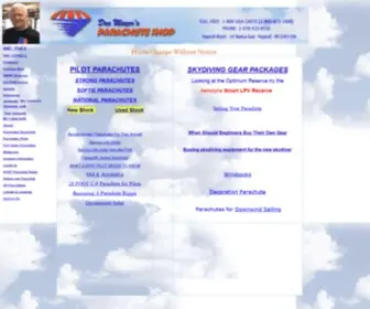 Parachuteshop.com(Parachutes) Screenshot