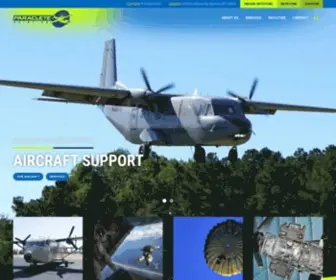 Paracleteaviation.com(Paraclete Aviation) Screenshot