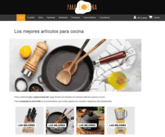 Paracocina.net(Los mejores artículos para cocina) Screenshot