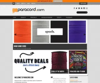 Paracord.com(The Standard in Paracord) Screenshot