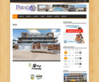 Parada1Apartamentos.com.ar(Parada 1 Apartamentos) Screenshot