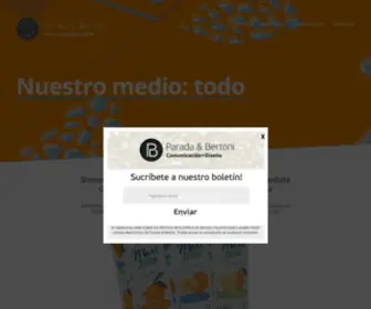 Paradaybertoni.com.uy(Paradaybertoni) Screenshot