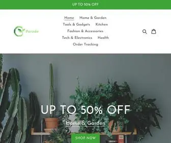 Paradeliving.com(paradeliving) Screenshot