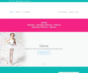 Paradiddlesdancewear.com(Dancewear, Accessories and Gifts) Screenshot