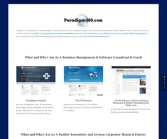 Paradigm-360.com(Guide to all the Paradigm Projects) Screenshot