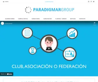 Paradigmar.com.ar(Gestión Deportiva) Screenshot