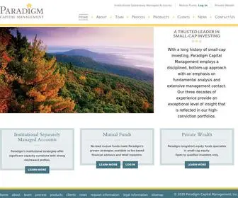 Paradigmcapital.com(Paradigm Capital) Screenshot