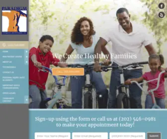 ParadigmchiropractiCDC.com(Paradigm Chiropractic and Performance) Screenshot
