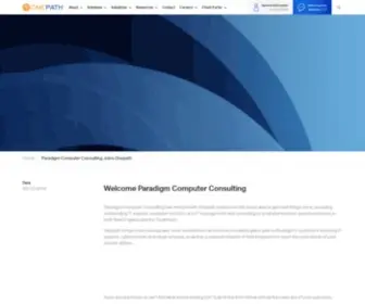 Paradigmcomputer.com(1Path) Screenshot