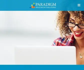 Paradigmeducation.com(Paradigm) Screenshot