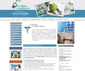 Paradigmhealthcare.in(Paradigm Healthcare) Screenshot