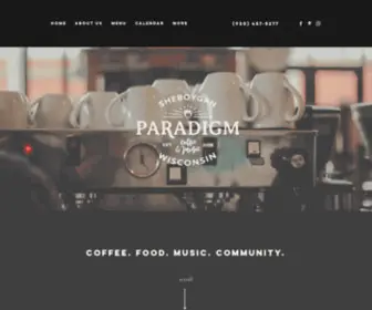 Paradigmvenue.com(Community Space) Screenshot