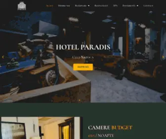 Paradis.ro(Hotel Paradis) Screenshot