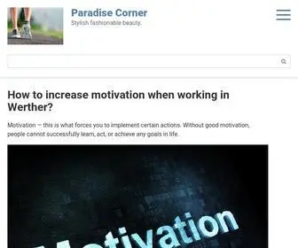 Paradise-Corner.online(Туристические) Screenshot