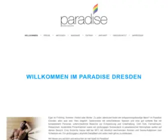Paradise-Dresden.de(Paradise Dresden) Screenshot