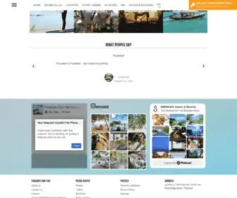 Paradise-Kohyao.com(Paradise Koh Yao Resort) Screenshot