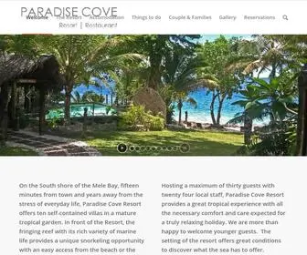Paradisecoveresortvanuatu.com(Paradise Cove Resort) Screenshot