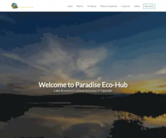 Paradiseecohub.com(Paradise Eco) Screenshot