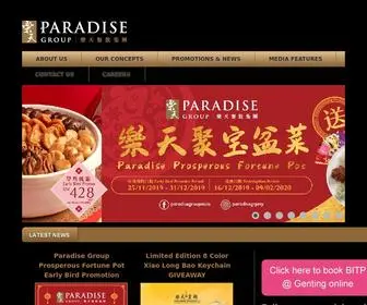 Paradisefnb.com.my(Paradisefnb) Screenshot