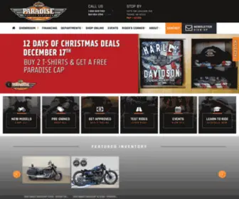 Paradiseh-D.com(Paradise Harley) Screenshot