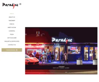 Paradiseindianfood.co.nz(Paradise Indian Food) Screenshot