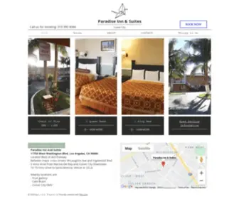 Paradiseinnandsuites.com(HOME) Screenshot