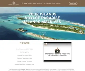 Paradiseislandmaldives.net(Paradise island Resort & Spa ✅) Screenshot