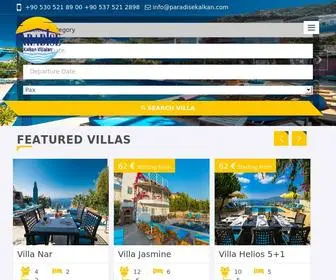 Paradisekalkan.com(Paradise Kalkan) Screenshot