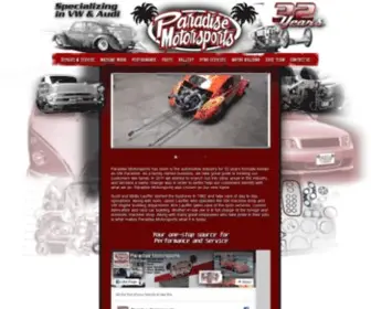 Paradisemotorsport.com(VW Paradise) Screenshot