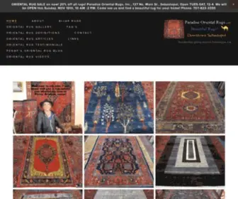 Paradiseorientalrugs.com(Paradise Oriental Rugs) Screenshot