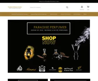 Paradiseperfumesandgems.co.uk(Paradise Perfumes & Gems) Screenshot