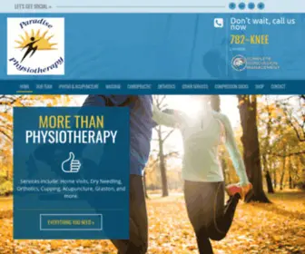 Paradisephysiotherapy.com(Paradise Physiotherapy) Screenshot