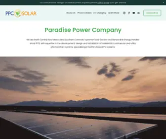 Paradisepower.net(PPC Solar) Screenshot