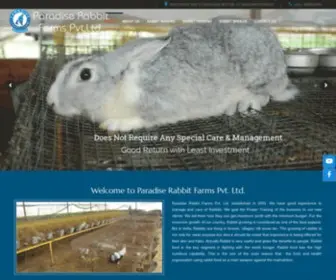 Paradiserabbitfarm.com(Rabbit Farm) Screenshot