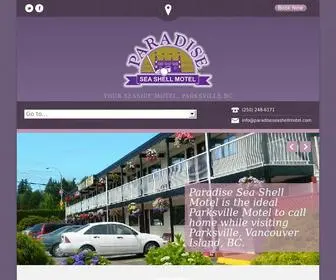 Paradiseseashellmotel.com(Paradise Sea Shell Motel) Screenshot