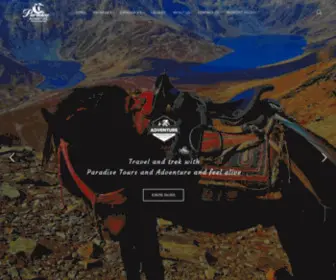 Paradisetoursandadventure.com(Adventure Unleashed) Screenshot