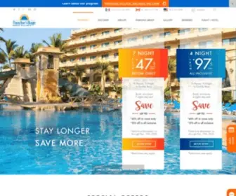 Paradisevillage.com.mx(Hotel en Nuevo Vallarta Todo Incluido) Screenshot