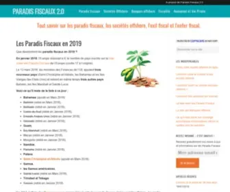 Paradisfiscaux20.com(Paradis Fiscaux 2.0) Screenshot