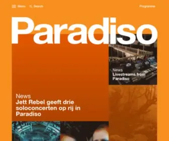 Paradiso.nl(Paradiso) Screenshot
