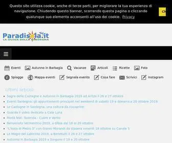 Paradisola.it(Guida della Sardegna) Screenshot